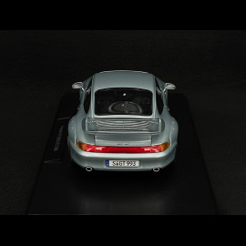 Porsche 911 GT2 Typ 993 1996 Polar Silber BBS Felgen 1/18 KK Scale KKDC181421B
