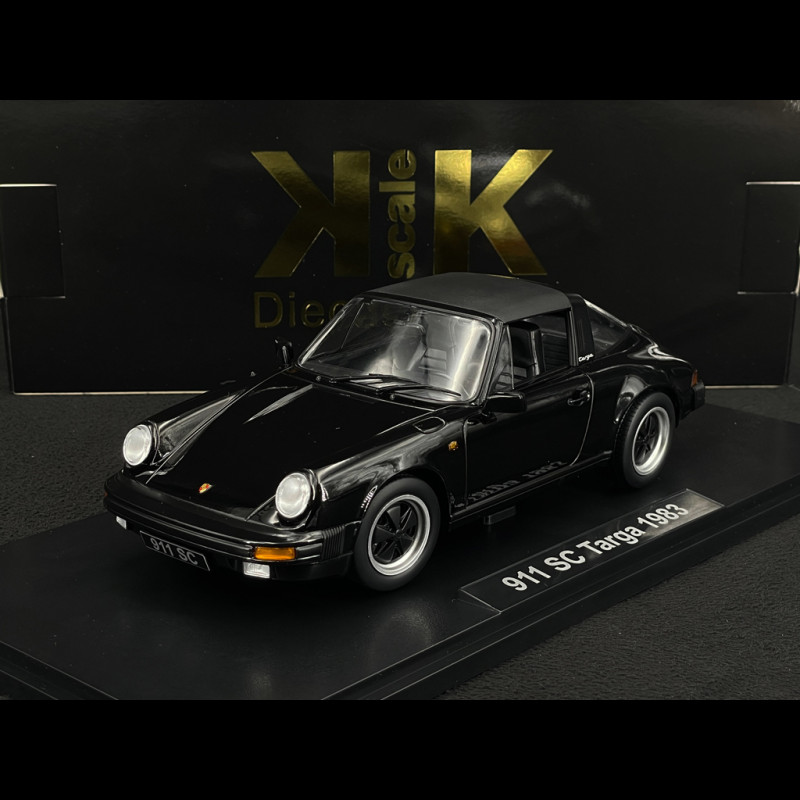 Porsche 911 SC Targa 1983 Schwarz 1/18 KK Scale KKDC180843