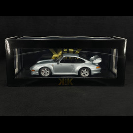 Porsche 911 GT2 Type 993 1996 Polar Silver Speedline Rims 1/18 KK Scale KKDC181421S