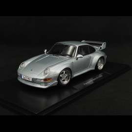 Porsche 911 GT2 Type 993 1996 Polar Silber Speedline Felgen 1/18 KK Scale KKDC181421S