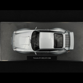 Porsche 911 GT2 Type 993 1996 Polar Silver Speedline Rims 1/18 KK Scale KKDC181421S