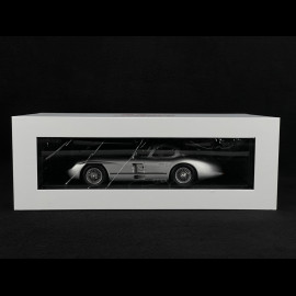 Mercedes-Benz 300 SLR Uhlenhaut Coupe 1955 Silber Grau 1/18 Schuco 18U00069