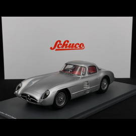 Mercedes-Benz 300S LR Uhlenhaut Coupe 1955 Silver Grey 1/18 Schuco 18U00069