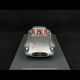Mercedes-Benz 300S LR Uhlenhaut Coupe 1955 Silver Grey 1/18 Schuco 18U00069