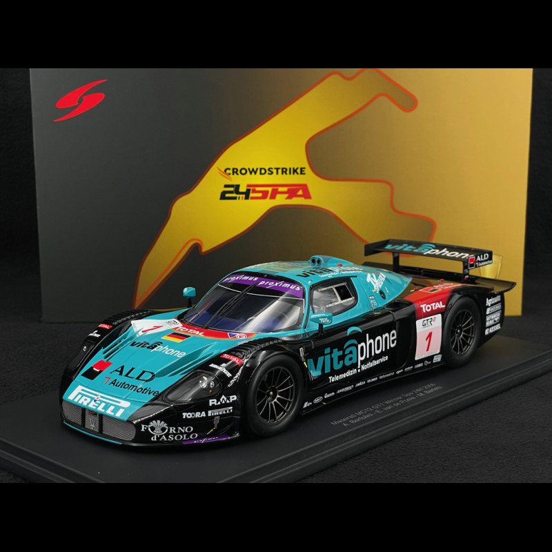 Maserati MC12 GT1 n° 1 Winner 24h Spa 2006 1/18 Spark 18SPA2006