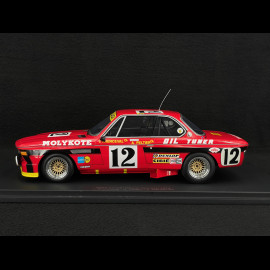 BMW 3.0 CSi n° 12 Winner 24h Spa 1974 1/18 Spark 18SPA1974
