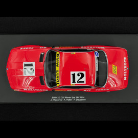 BMW 3.0 CSi n° 12 Sieger 24h Spa 1974 1/18 Spark 18SPA1974