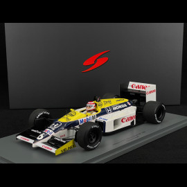 Nelson Piquet Williams FW11 n° 6 Winner Brazilian GP 1986 F1 1/18 Spark 18S737