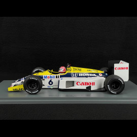 Nelson Piquet Williams FW11 n° 6 Sieger Brasilien GP 1986 F1 1/18 Spark 18S737