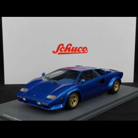 Lamborghini Countach LP400 S 1975 Blau 1/18 Schuco 18U00025