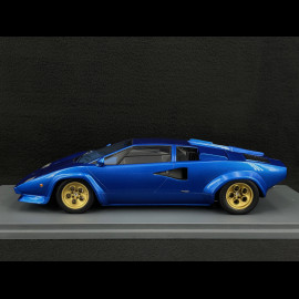 Lamborghini Countach LP400 S 1975 Blue 1/18 Schuco 18U00025