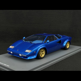 Lamborghini Countach LP400 S 1975 Blau 1/18 Schuco 18U00025