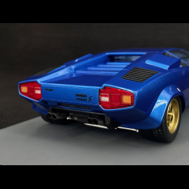 Lamborghini Countach LP400 S 1975 Blue 1/18 Schuco 18U00025