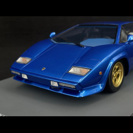 Lamborghini Countach LP400 S 1975 Blue 1/18 Schuco 18U00025