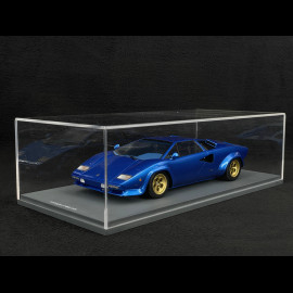Lamborghini Countach LP400 S 1975 Blue 1/18 Schuco 18U00025