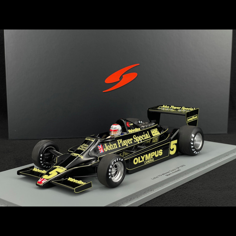 Mario Andretti Lotus 79 n° 5 Winner Dutch GP 1978 F1 1/18 Spark 18S444