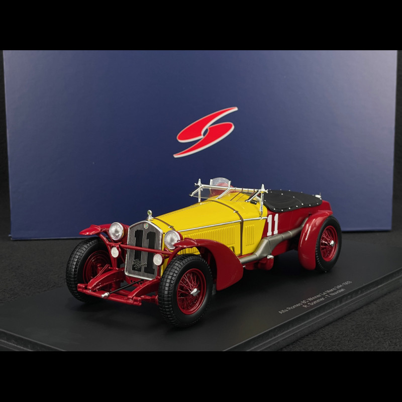 Alfa Romeo 8C 2300 n° 11 Winner 24h Le Mans 1933 1/18 Spark 18LM33