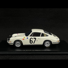 Porsche 911 S n° 67 24h Le Mans 1967 1/43 Spark S9757