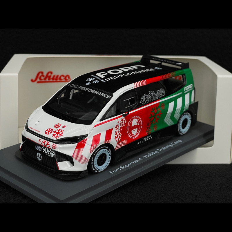 Ford Supervan 4 Holiday Training Camp White / Red / Green 2024 1/43 Schuco 43U00051