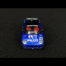 Mazda AZ-1 Liberty Walk LB40 n° 56 Pilot 2024 Blue 1/64 Mini GT MGT01047-R