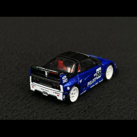 Mazda AZ-1 Liberty Walk LB40 n° 56 Pilot 2024 Blau 1/64 Mini GT MGT01047-R