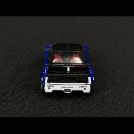 Mazda AZ-1 Liberty Walk LB40 n° 56 Pilot 2024 Blue 1/64 Mini GT MGT01047-R