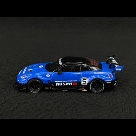 Nissan 35GT RR LB Silhouette Works GT 2025 Blau 1/64 Mini GT MGT01124-L