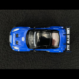 Nissan 35GT RR LB Silhouette Works GT 2025 Blue 1/64 Mini GT MGT01124-L