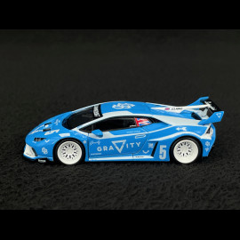 Lamborghini Huracan LB Works Gravity 2024 Blue 1/64 Mini GT MGT01055-R