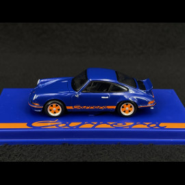 Porsche 911 RS 2.7 1973 Blue / Orange 1/64 Spark 64SP007-A