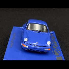 Porsche 911 Carrera RS 3.6 Typ 964 1992 Maritimblau / Grau 1/64 Spark 64SP007-E