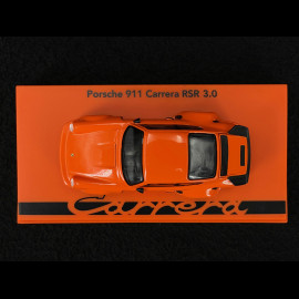 Porsche 911 RS 3.0 1974 Continental Orange / Black 1/64 Spark 64SP007-D