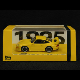 Porsche 911 RS Clubsport Typ 993 1992 Speedgelb / Schwarz 1/64 Spark 64SP007-F