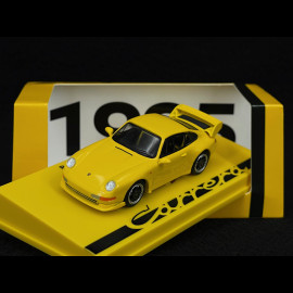Porsche 911 RS Clubsport Type 993 1992 Speed Yellow / Black 1/64 Spark 64SP007-F