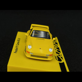 Porsche 911 RS Clubsport Type 993 1992 Speed Yellow / Black 1/64 Spark 64SP007-F