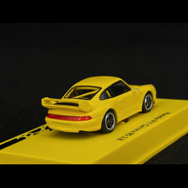 Porsche 911 RS Clubsport Typ 993 1992 Speedgelb / Schwarz 1/64 Spark 64SP007-F