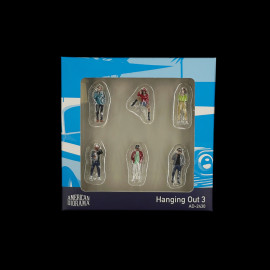 Set Figuren Sportlicher und eleganter Stil Verschiedene Charaktere Diorama 1/64 Mini GT AD-2430