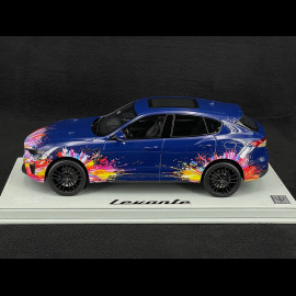 Maserati Levante Trofeo Fuoriserie Edition Massimo Bottura 2020 Blu Stradale 1/18 BBR Models BBRC1844BOTMAS