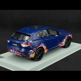 Maserati Levante Trofeo Fuoriserie Edition Massimo Bottura 2020 Blu Stradale 1/18 BBR Models BBRC1844BOTMAS