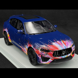 Maserati Levante Trofeo Fuoriserie Edition Massimo Bottura 2020 Blu Stradale 1/18 BBR Models BBRC1844BOTMAS