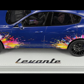 Maserati Levante Trofeo Fuoriserie Edition Massimo Bottura 2020 Blu Stradale 1/18 BBR Models BBRC1844BOTMAS