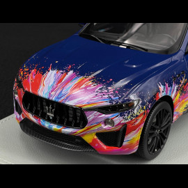Maserati Levante Trofeo Fuoriserie Edition Massimo Bottura 2020 Blu Stradale 1/18 BBR Models BBRC1844BOTMAS