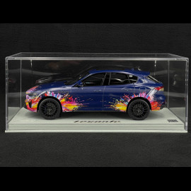Maserati Levante Trofeo Fuoriserie Edition Massimo Bottura 2020 Blu Stradale 1/18 BBR Models BBRC1844BOTMAS