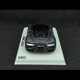 Maserati MC20 2020 Grigio Mister / Glänzendes Schwarz 1/18 BBR Models HE180051FMAS