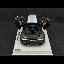 Maserati MC20 2020 Grigio Mister / Glossy Black 1/18 BBR Models HE180051FMAS