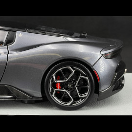 Maserati MC20 2020 Grigio Mister / Glossy Black 1/18 BBR Models HE180051FMAS