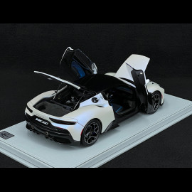 Maserati MC20 2020 Bianco Audace / Glänzendes Schwarz 1/18 BBR Models HE180051AMAS