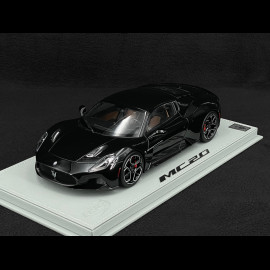 Maserati MC20 2020 Nero Enigma / Glänzendes Schwarz 1/18 BBR Models HE180051BMAS