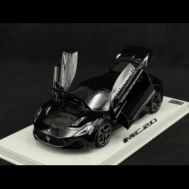 Maserati MC20 2020 Nero Enigma / Glossy Black 1/18 BBR Models HE180051BMAS