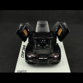 Maserati MC20 2020 Nero Enigma / Glänzendes Schwarz 1/18 BBR Models HE180051BMAS